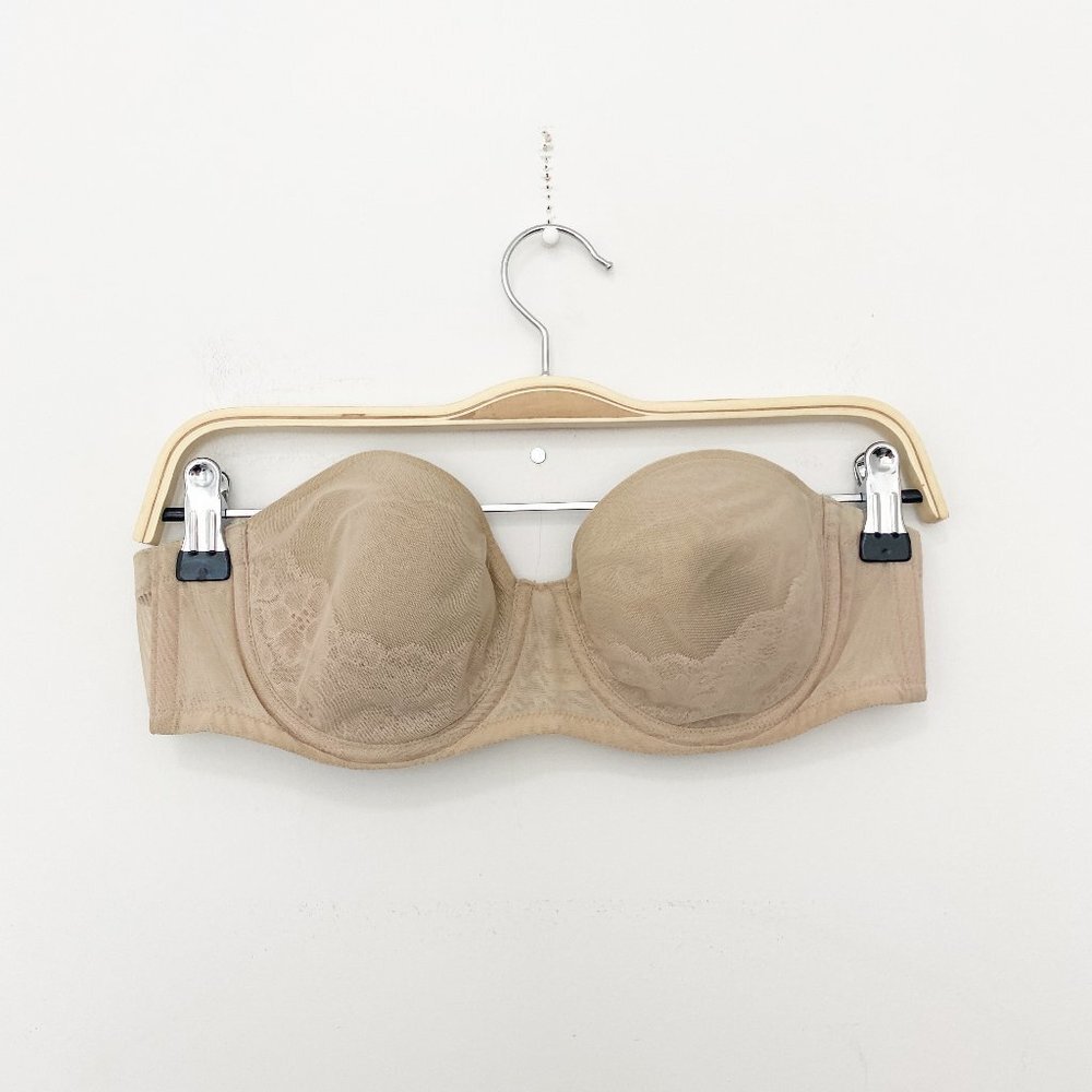 Simone Perele Beige Strapless Bra Size 36B